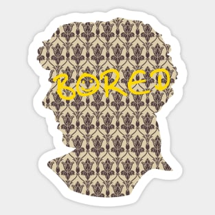 Bored Sherlock Sticker